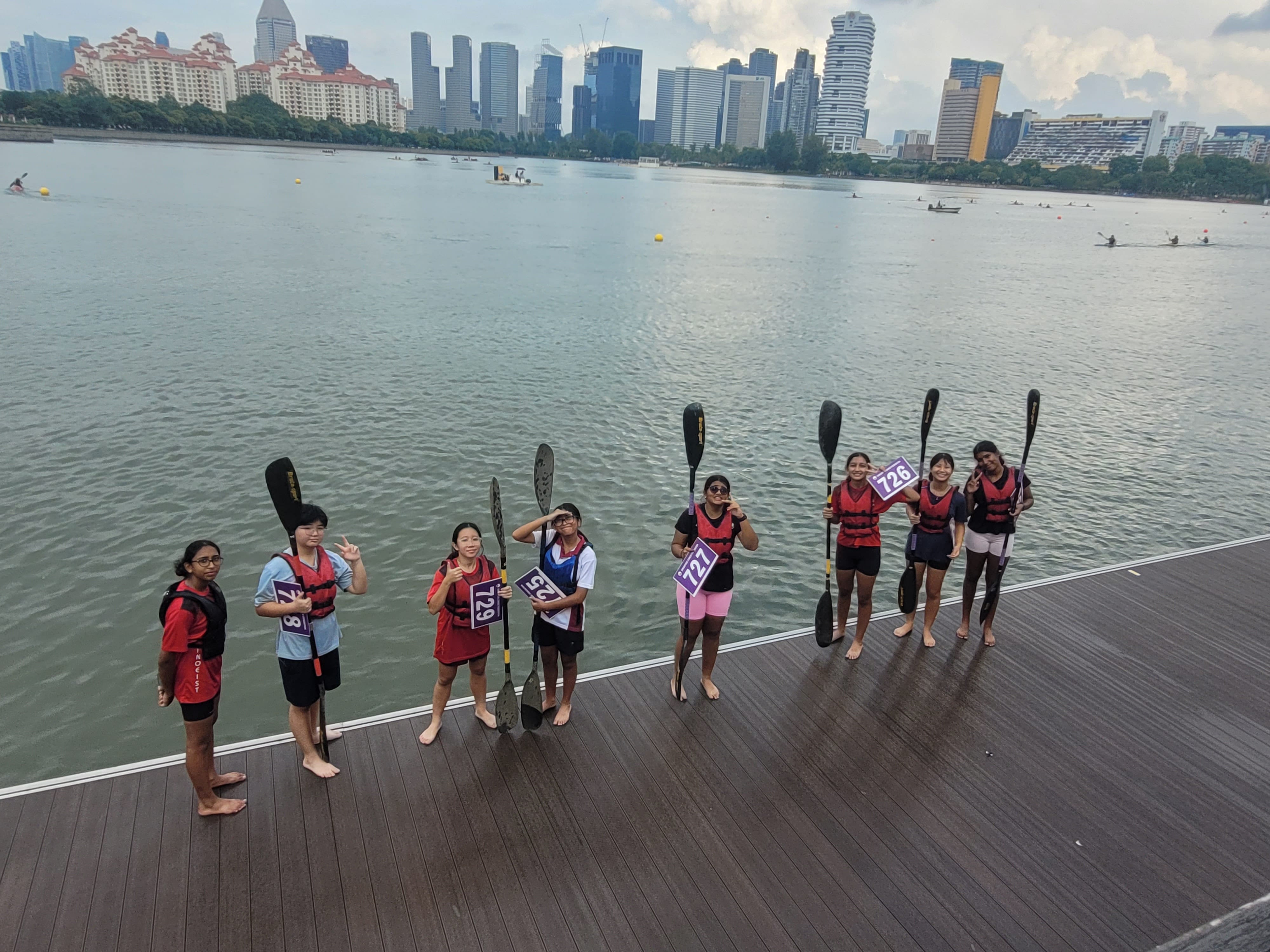 Pesta Sukan Competition - Fired up and focused at the start line. Always giving the best!
